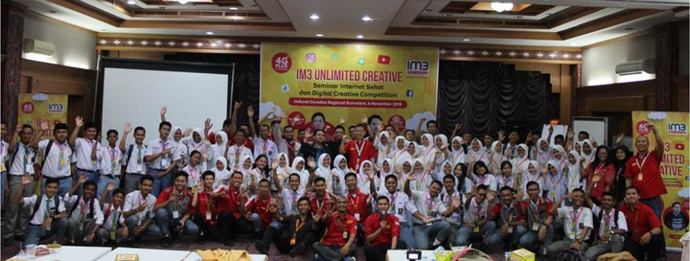 Im3 Ooredoo Ajak 12 Sekolah di Medan Bersosmed Sehat Melalui Seminar